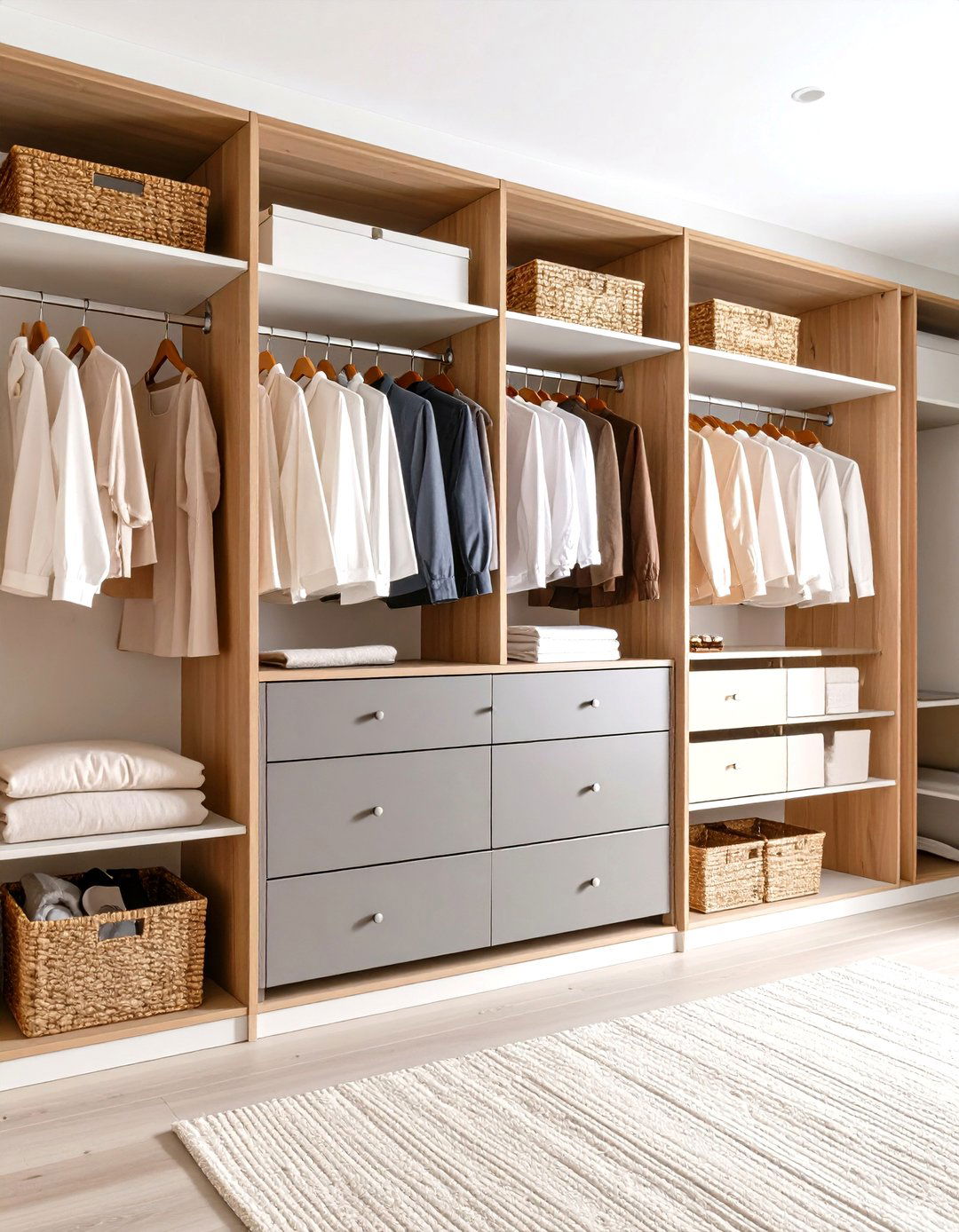 The Dresser Integrated System - 30 diy closet organizer ideas