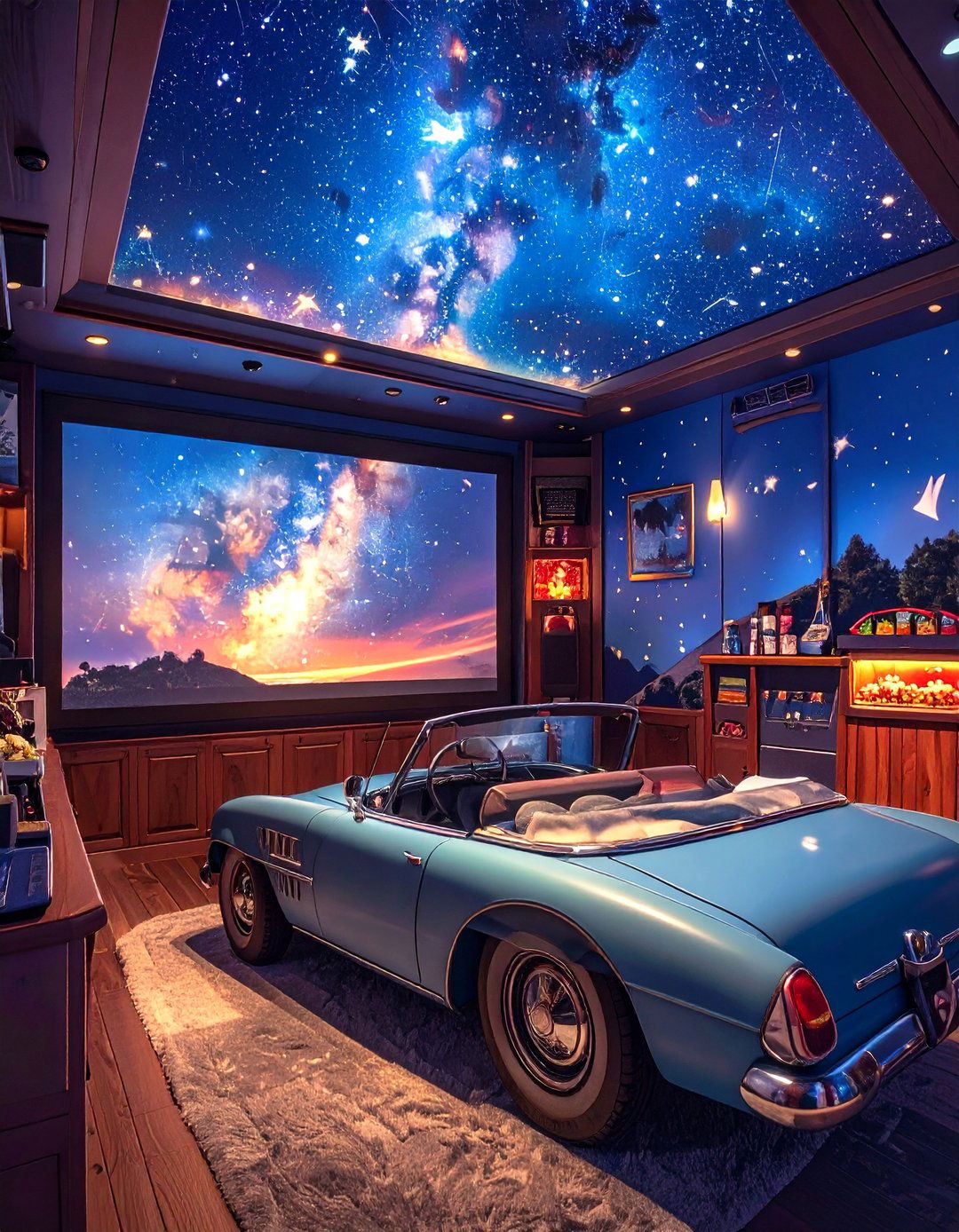 The Drive In Movie Experience - 30 home theater design ideas