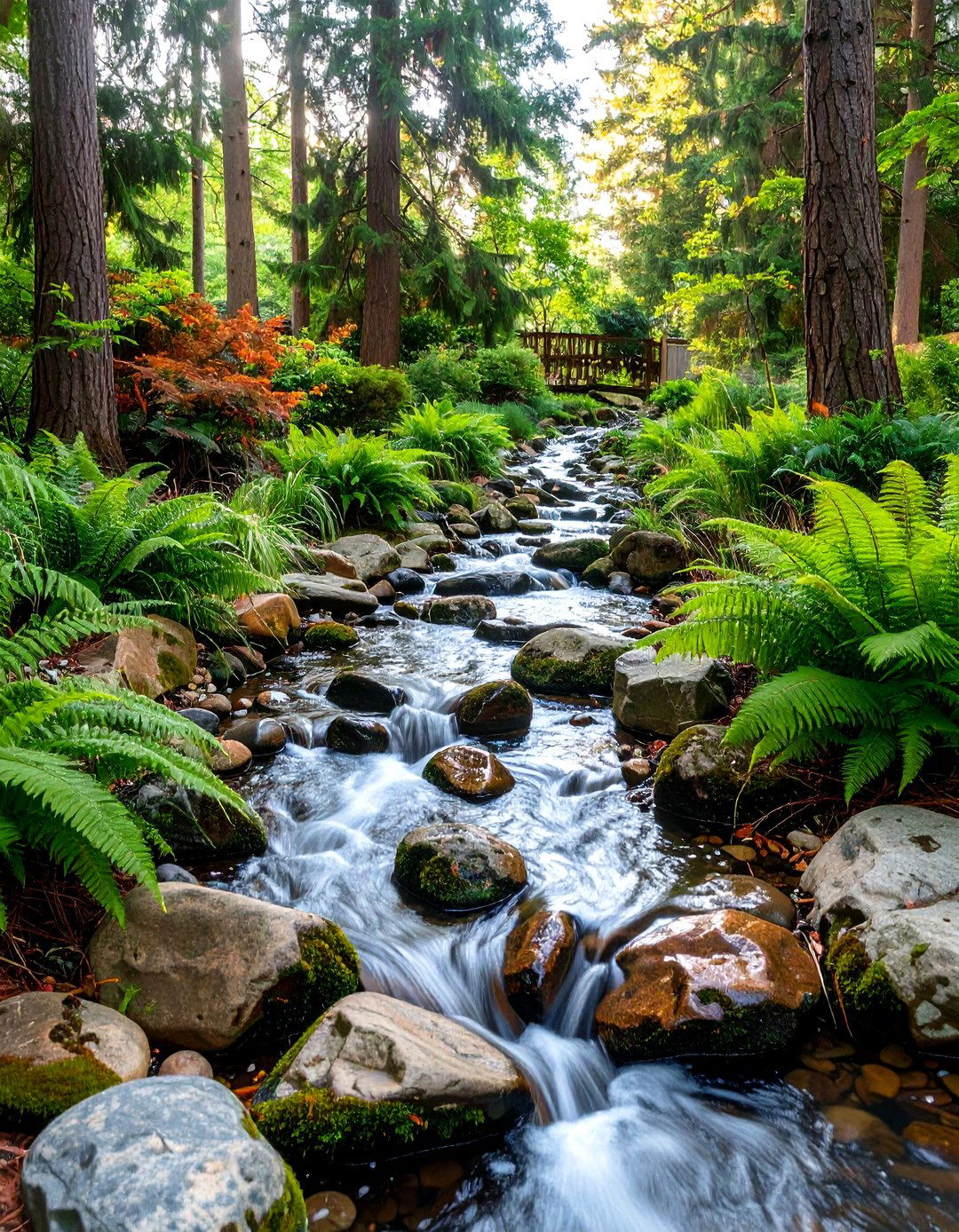 The Dry Creek Bed Garden - 30 front yard garden ideas