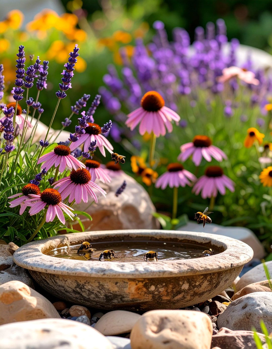 The Dry Stack Wall Garden - 30 ai rock garden design ideas