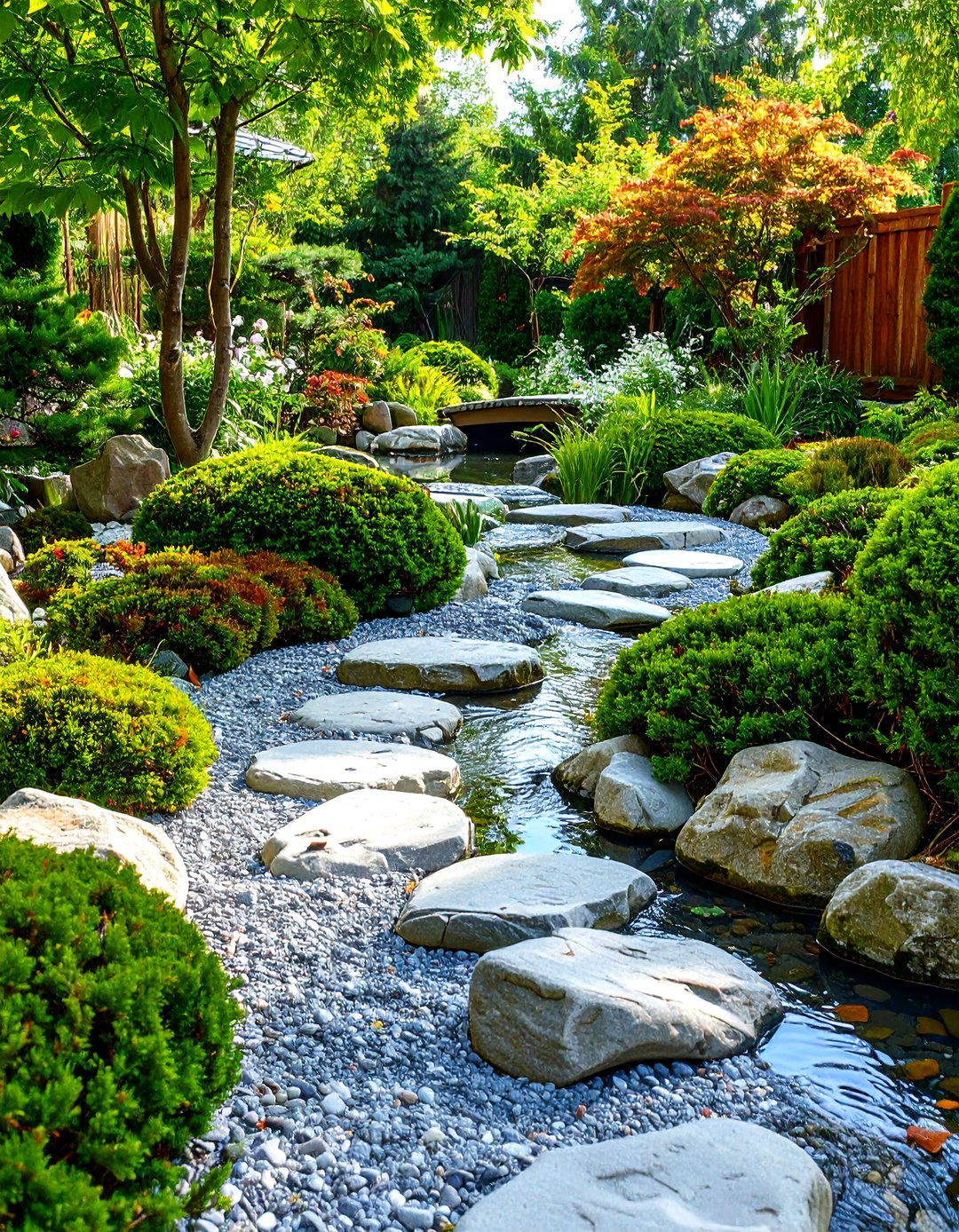 The Dry Stream Garden Kare nagare - 30 japanese garden ideas