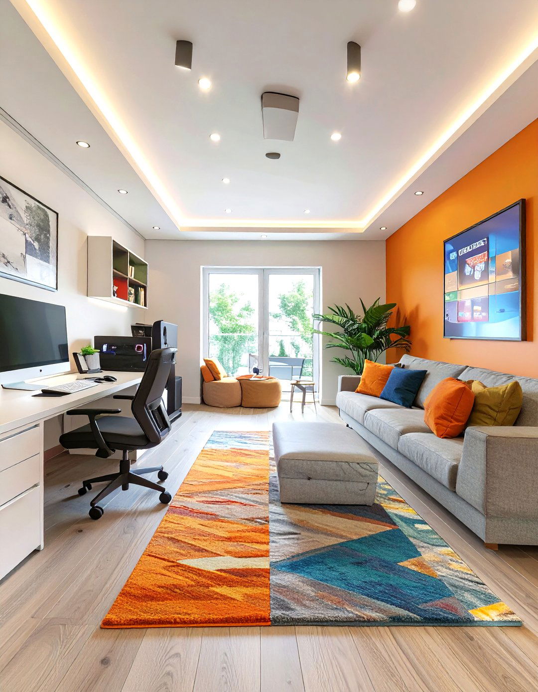 The Dual Purpose Office and Game Room - 30 game room furniture ideas