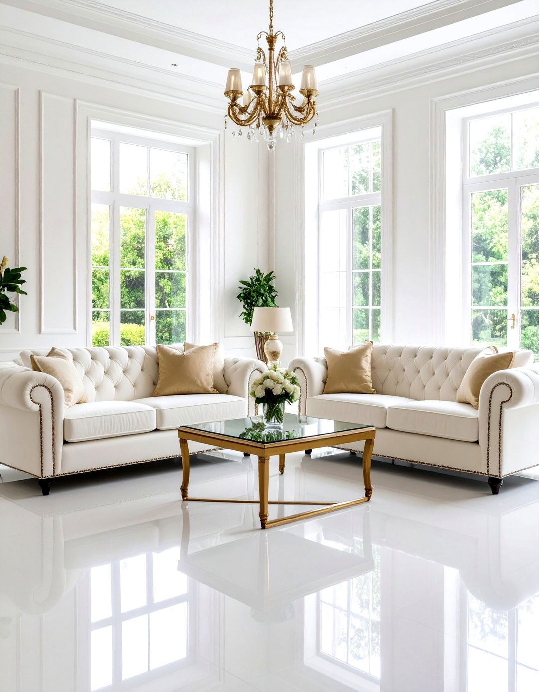 The Dual Sofa Living Room Parallel - 30 living room seating ideas