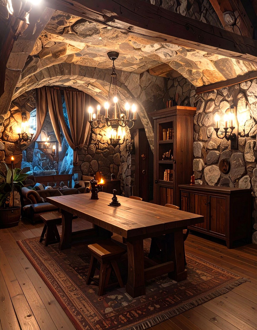 The Dungeon Crawler Game Room - 30 game room decor ideas