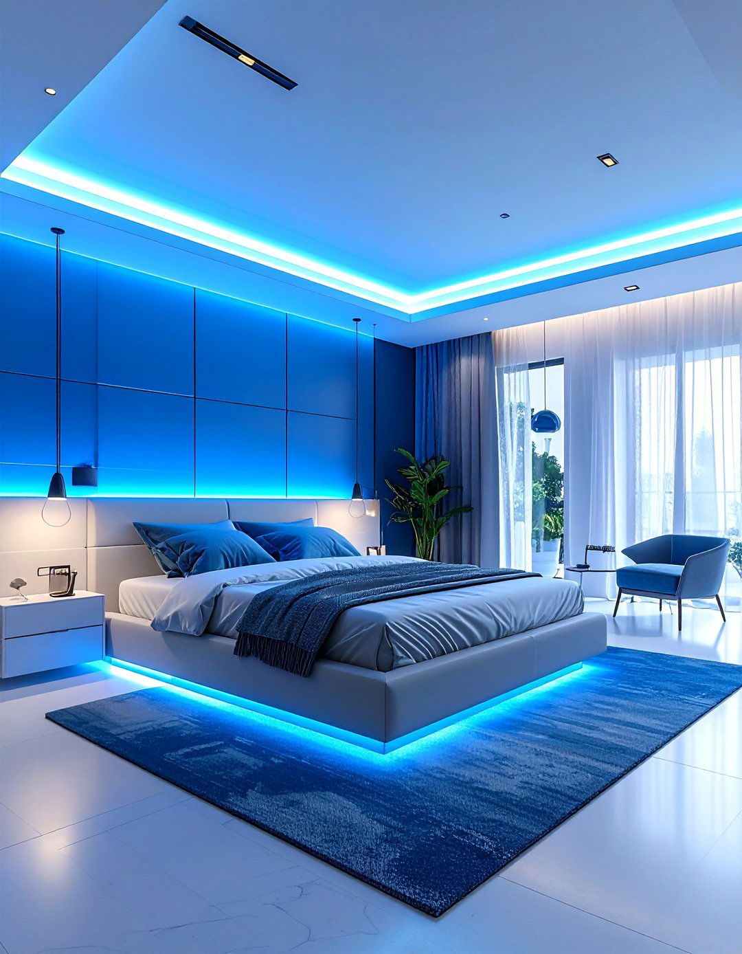 The Dynamic Mood Sensing Bedroom - 30 ai bedroom design ideas