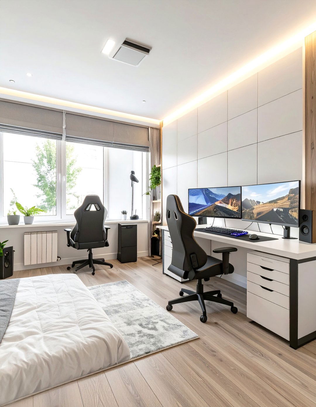 The E Sports Pro Training Gamer Bedroom - 30 gamer bedroom ideas