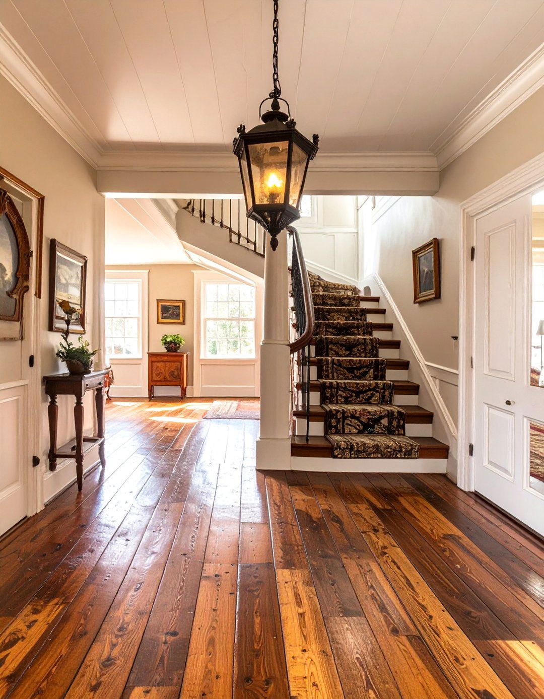 The Early American Entryway and Foyer - 30 american colonial interior design ideas