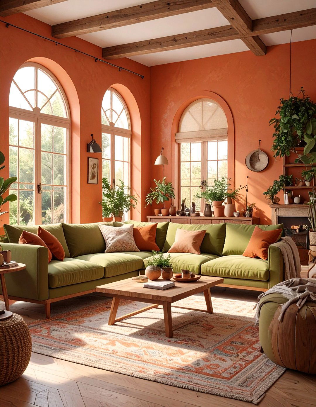 The Earth Toned Color Palette - 30 modern cottage interior design ideas