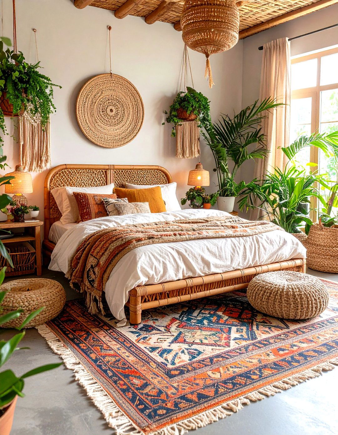 The Earthy Bohemian Bedroom Haven - 30 grown woman bedroom ideas