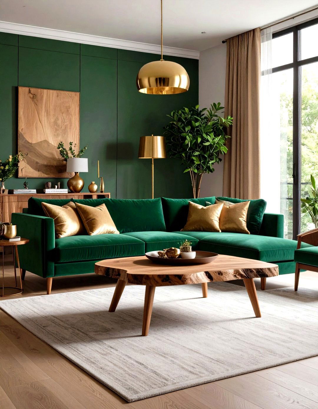 The Earthy Glam Living Room - 30 earthy living room ideas