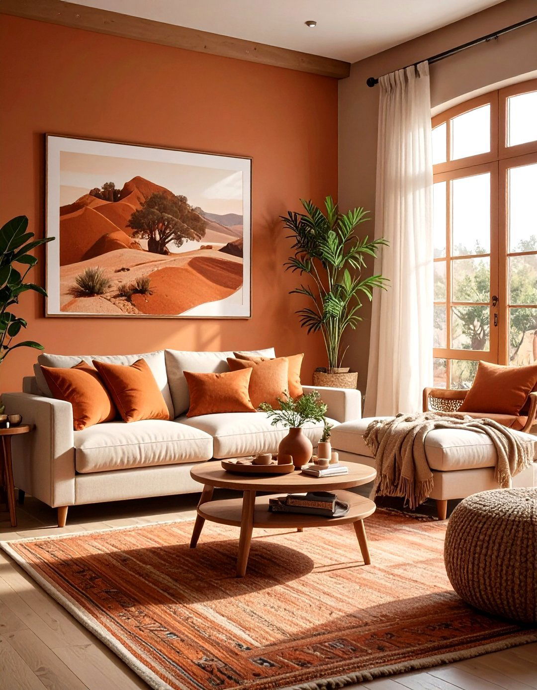 The Earthy Neutrals Living Room - 30 modern small living room ideas