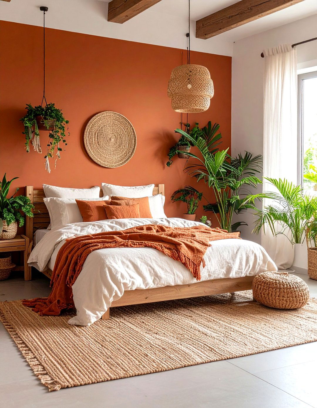 The Earthy Terracotta Bedroom - 30 3d bedroom design ideas