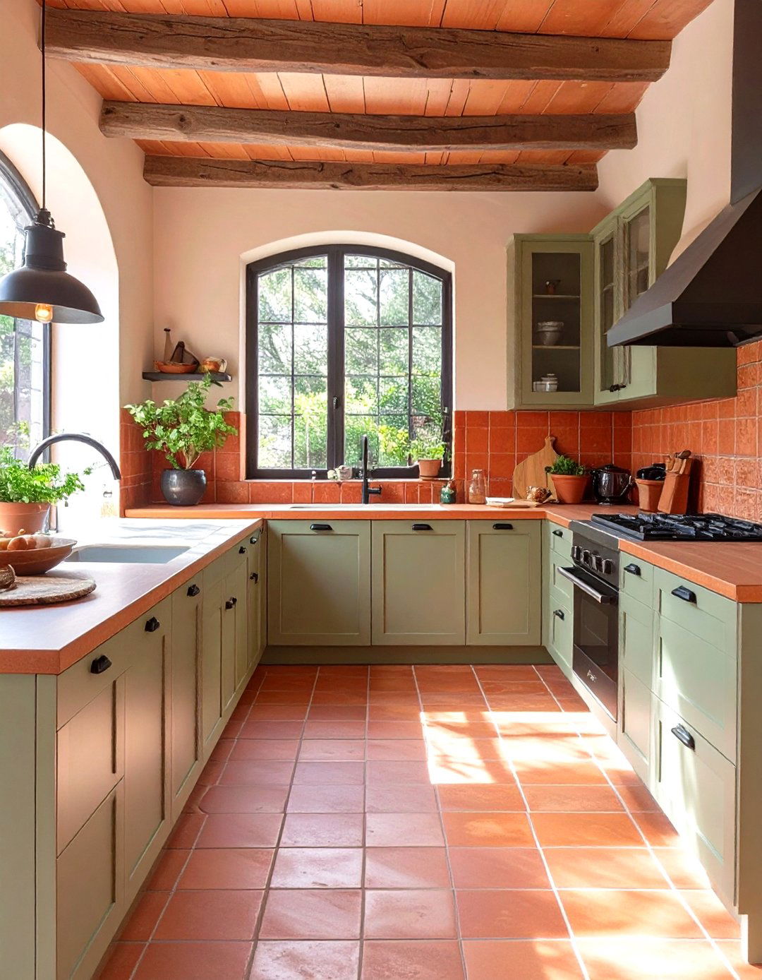 The Earthy Terracotta Kitchen - 30 beautiful kitchen designs