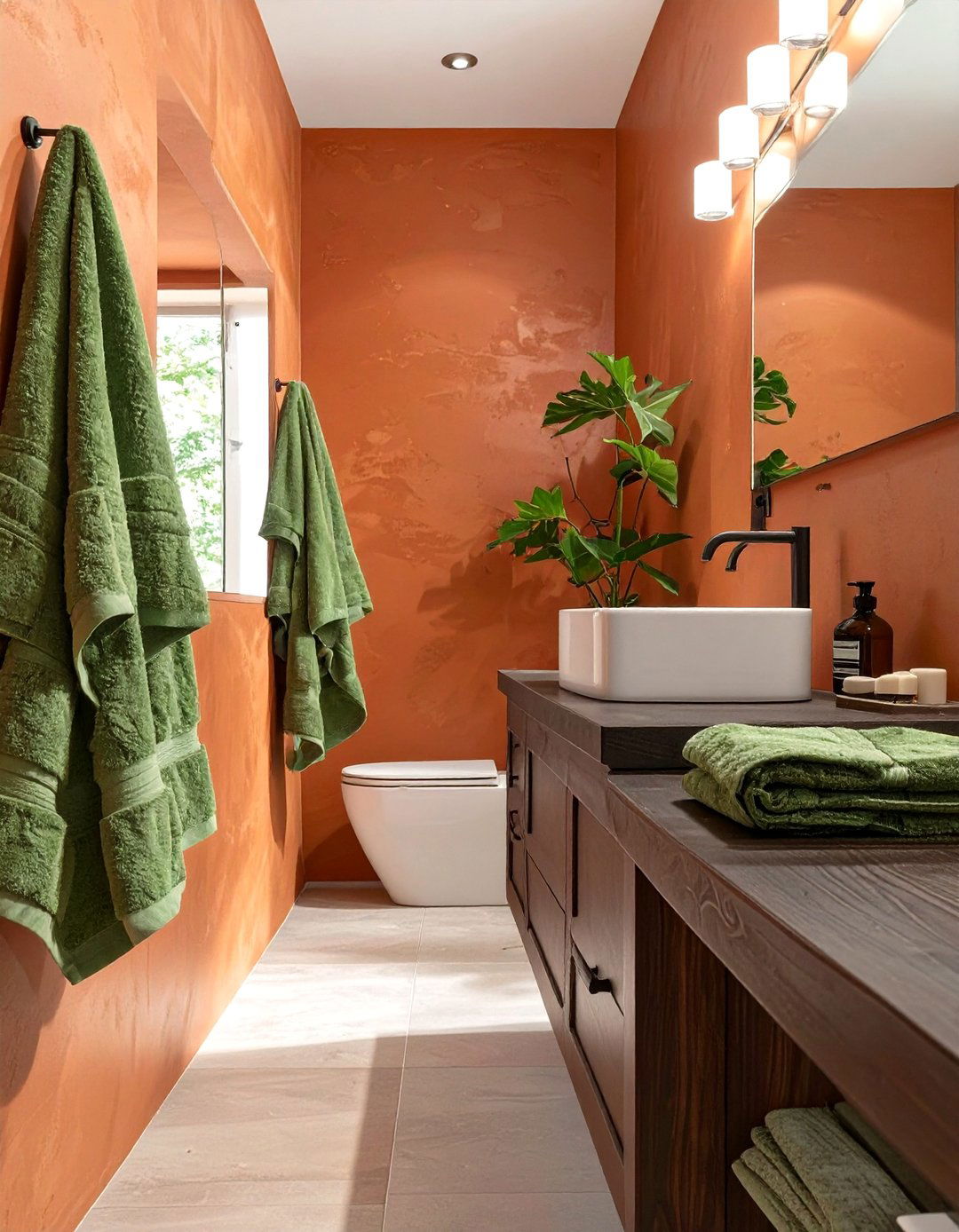 The Earthy Tones Bathroom - 30 bathroom update ideas