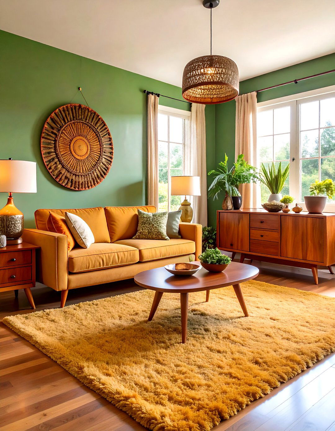 The Earthy Tones Color Palette - 30 1960s interior design ideas