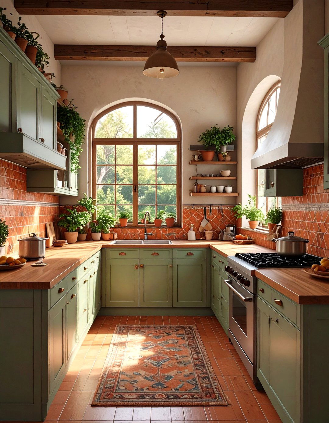 The Earthy Tones Kitchen - 30 lowes kitchen design ideas