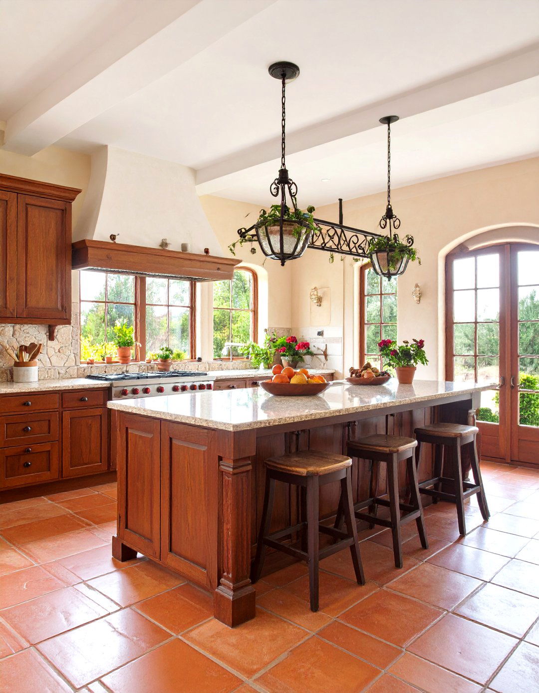 The Earthy Tuscan Kitchen - 30 90s interior design ideas