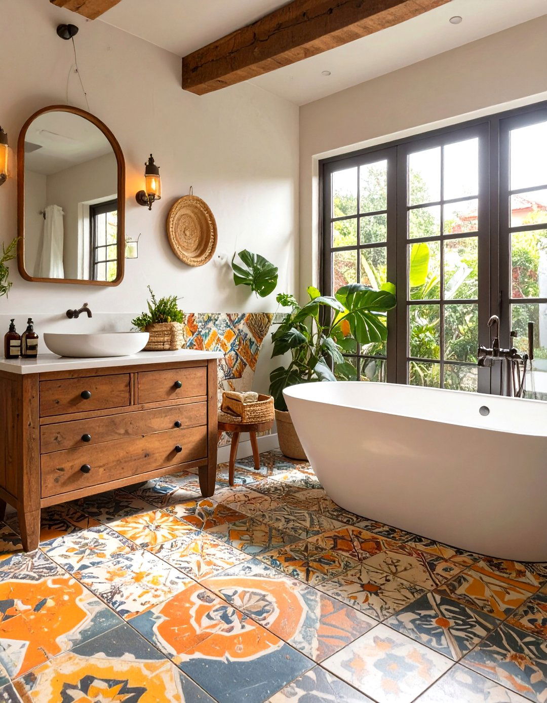The Eclectic And Curated Master Bathroom - 30 luxury master bathroom ideas