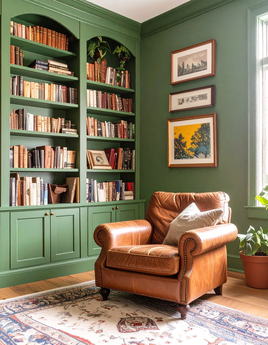 The Eclectic Ardmore Library Nook - 30 ardmore home design ideas