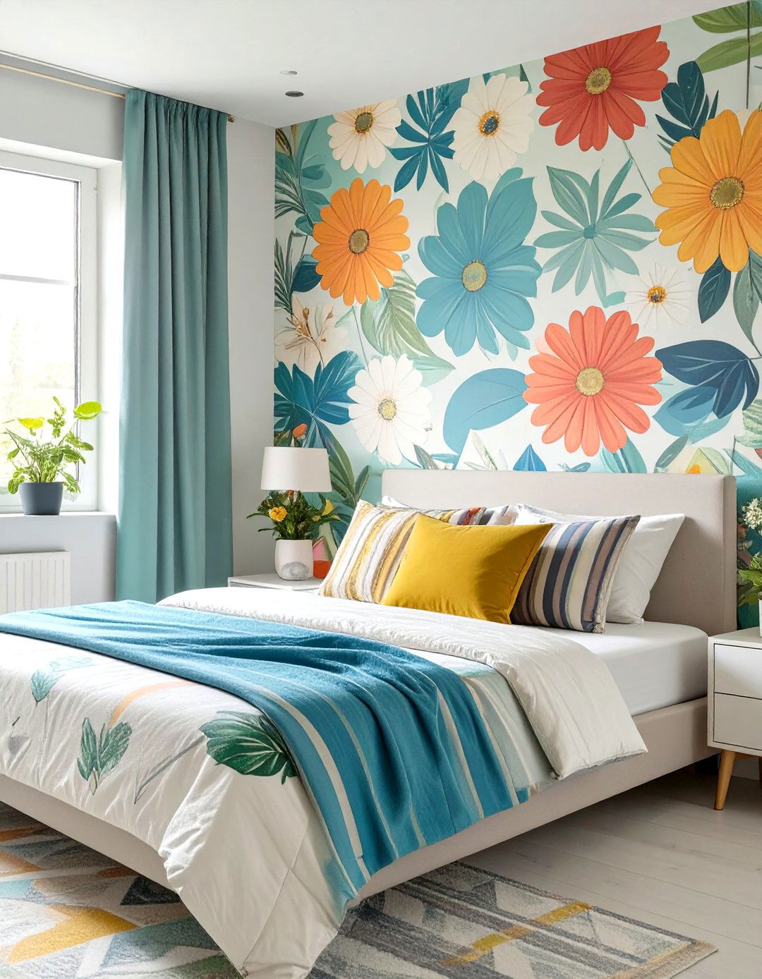 The Eclectic Bedroom with Pattern Play - 30 modern eclectic interior design ideas