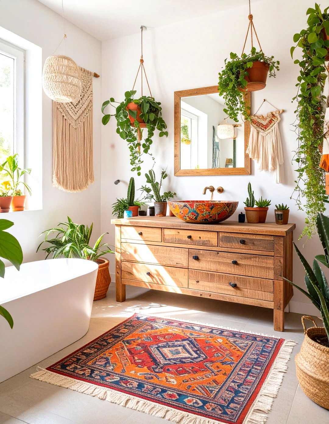 The Eclectic Bohemian Bathroom - 30 design my bathroom ideas