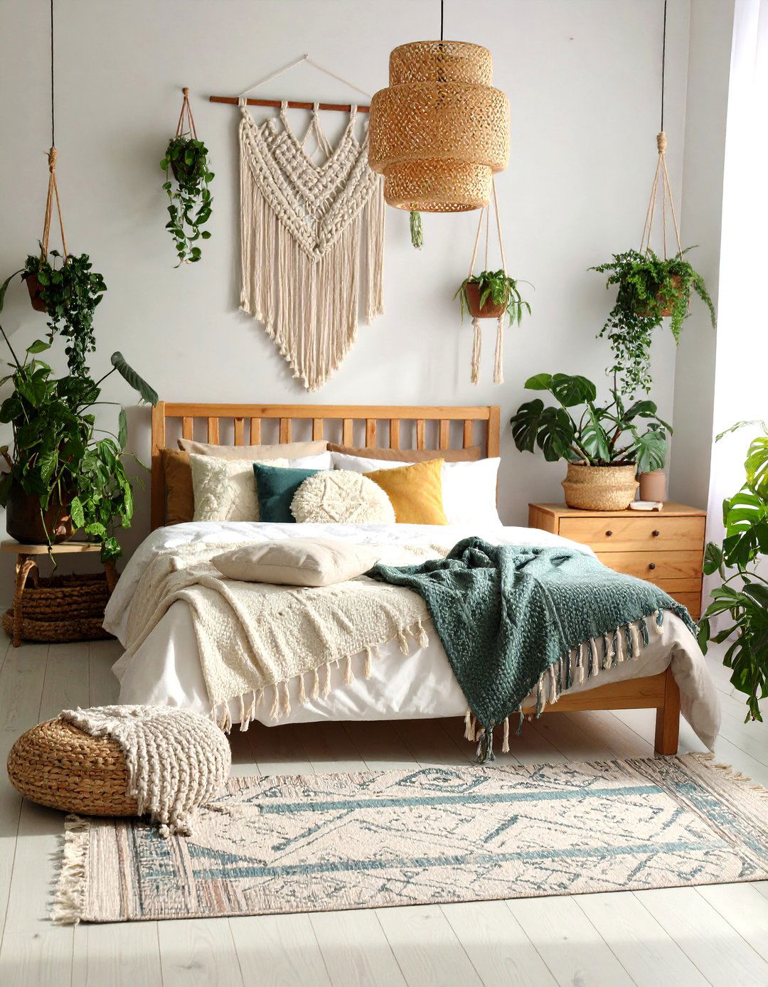The Eclectic Bohemian Bedroom - 30 large master bedroom ideas