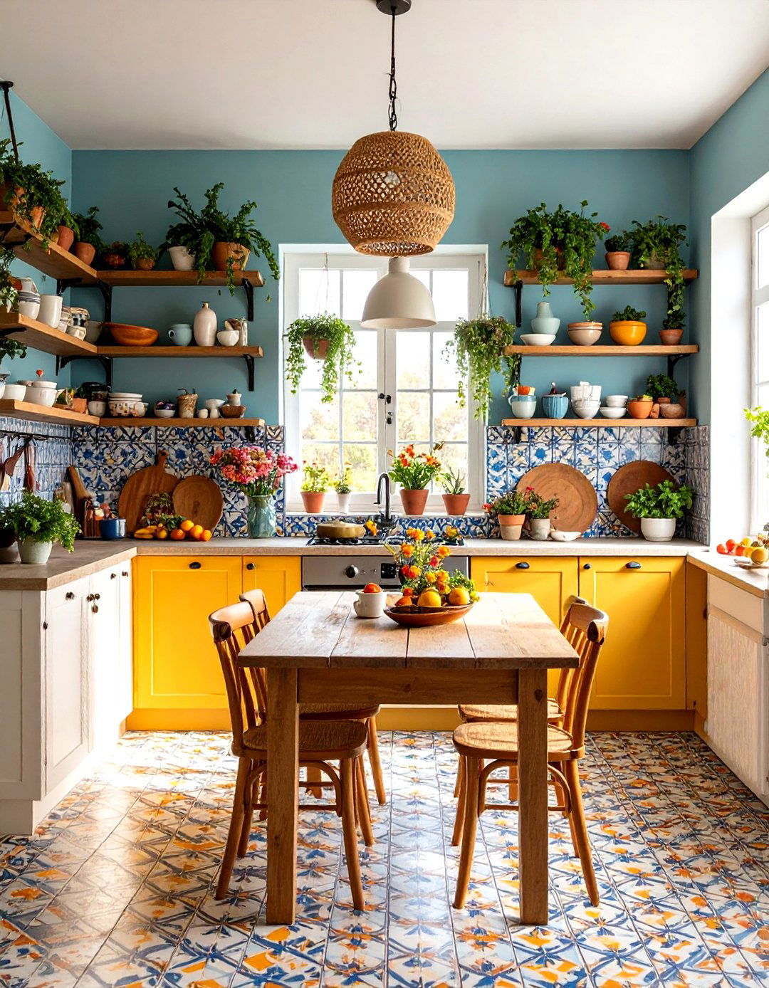 The Eclectic Bohemian Kitchen - 30 dream kitchen ideas