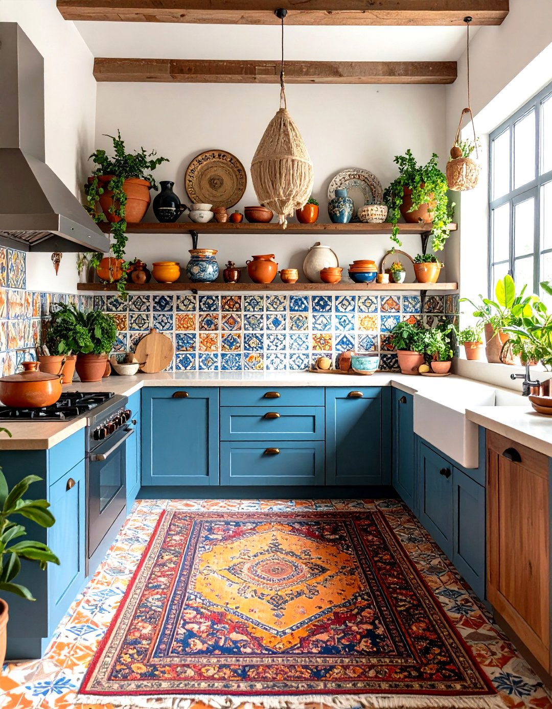 The Eclectic Bohemian Kitchen - 30 interior design for kitchens ideas