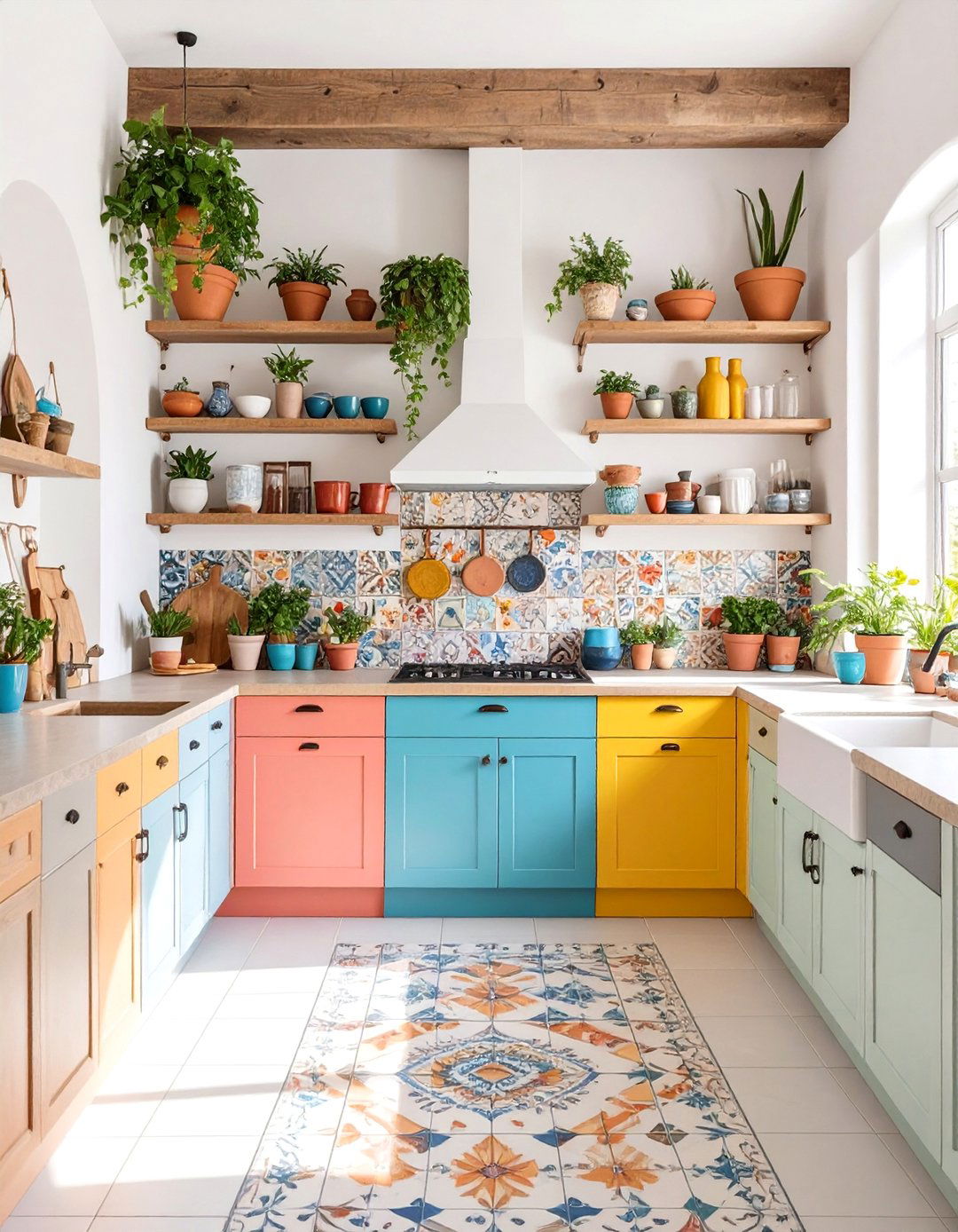 The Eclectic Bohemian Kitchen - 30 best kitchen designs