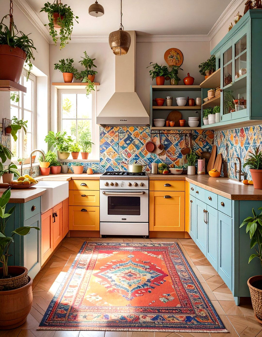 The Eclectic Bohemian Kitchen - 30 design kitchen online ideas