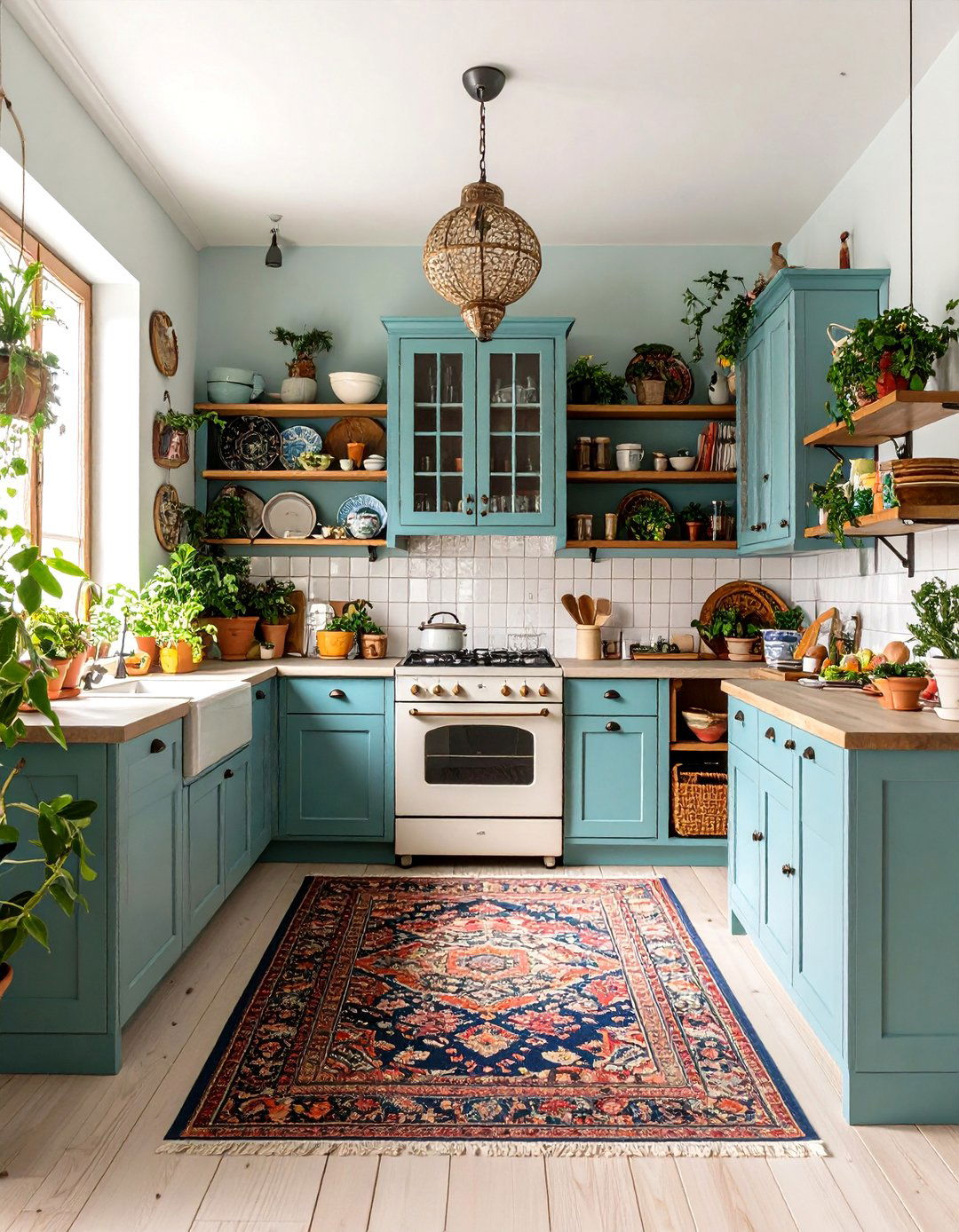The Eclectic Bohemian Kitchen - 30 3d kitchen design ideas