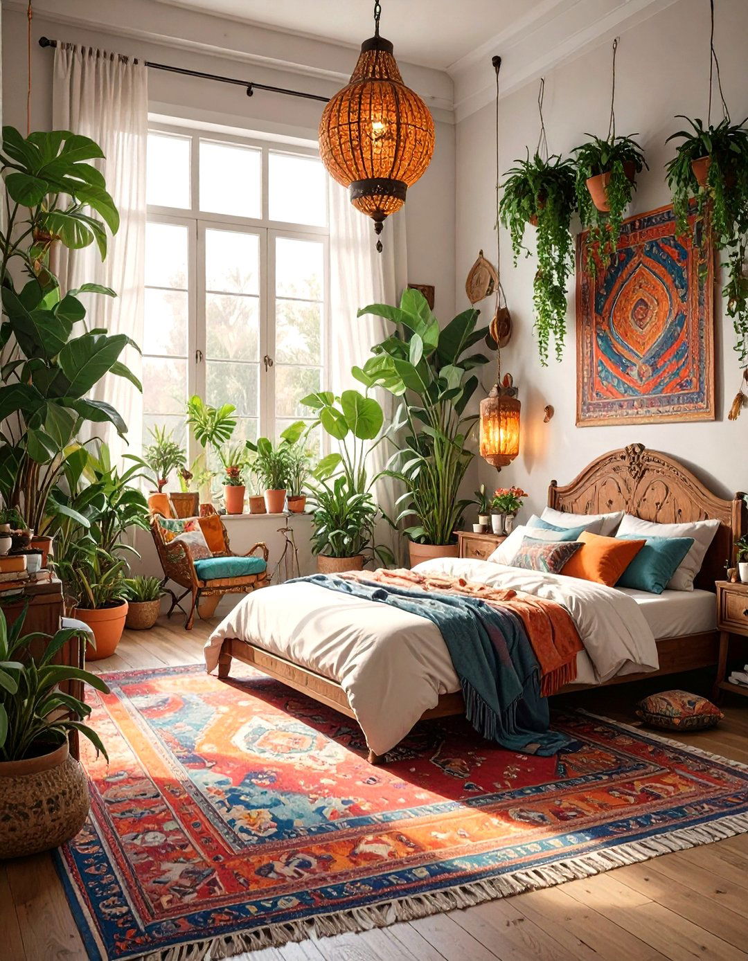 The Eclectic Bohemian Oasis - 30 fiverr interior design ideas