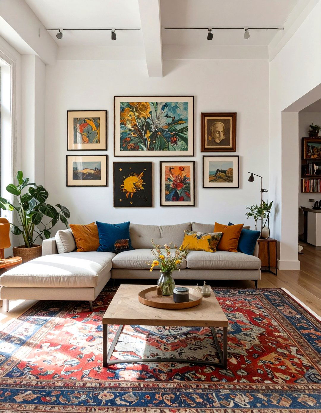 The Eclectic Collector Living Room - 30 cool living room ideas