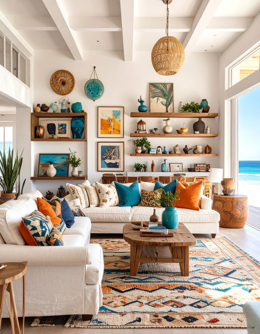 The Eclectic Collectors Beach House - 30 beach house design ideas