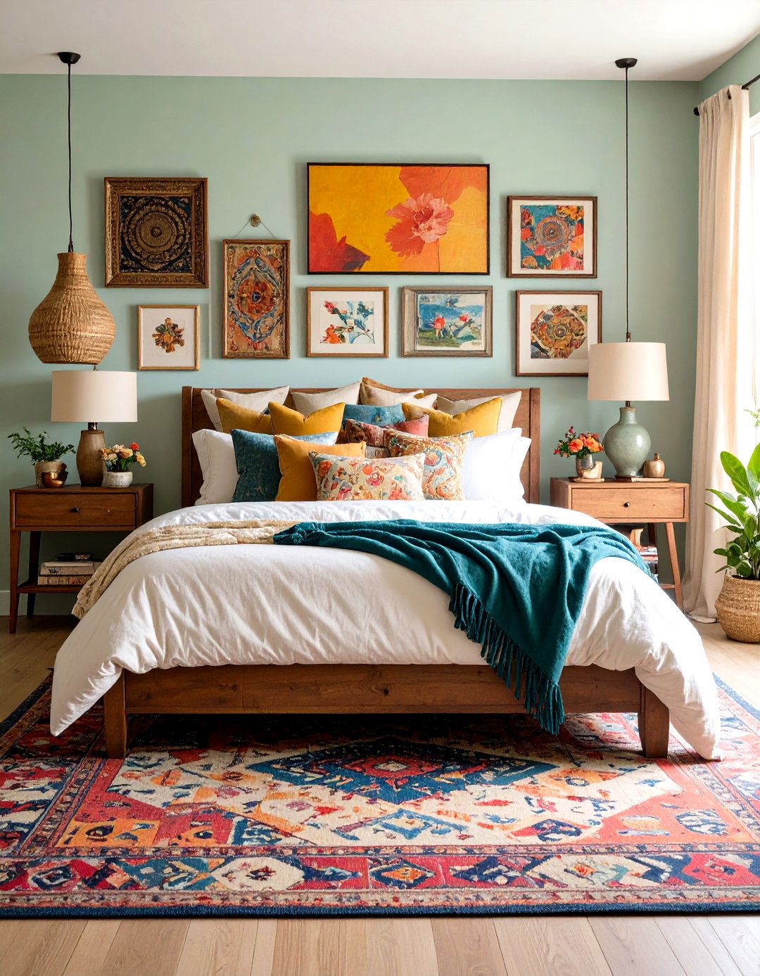 The Eclectic Collectors Bedroom - 30 elegant master bedroom ideas