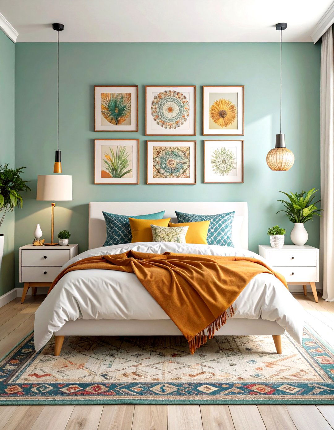 The Eclectic Collectors Bedroom - 30 grey and white bedroom ideas