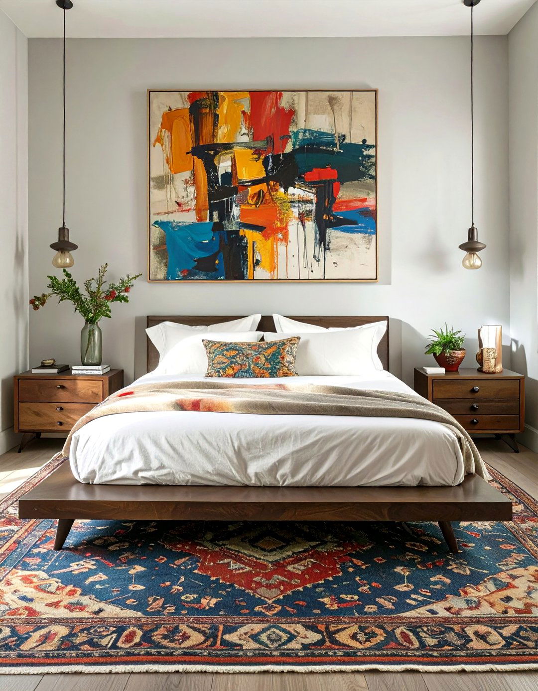 The Eclectic Collectors Bedroom - 30 luxury modern bedroom ideas