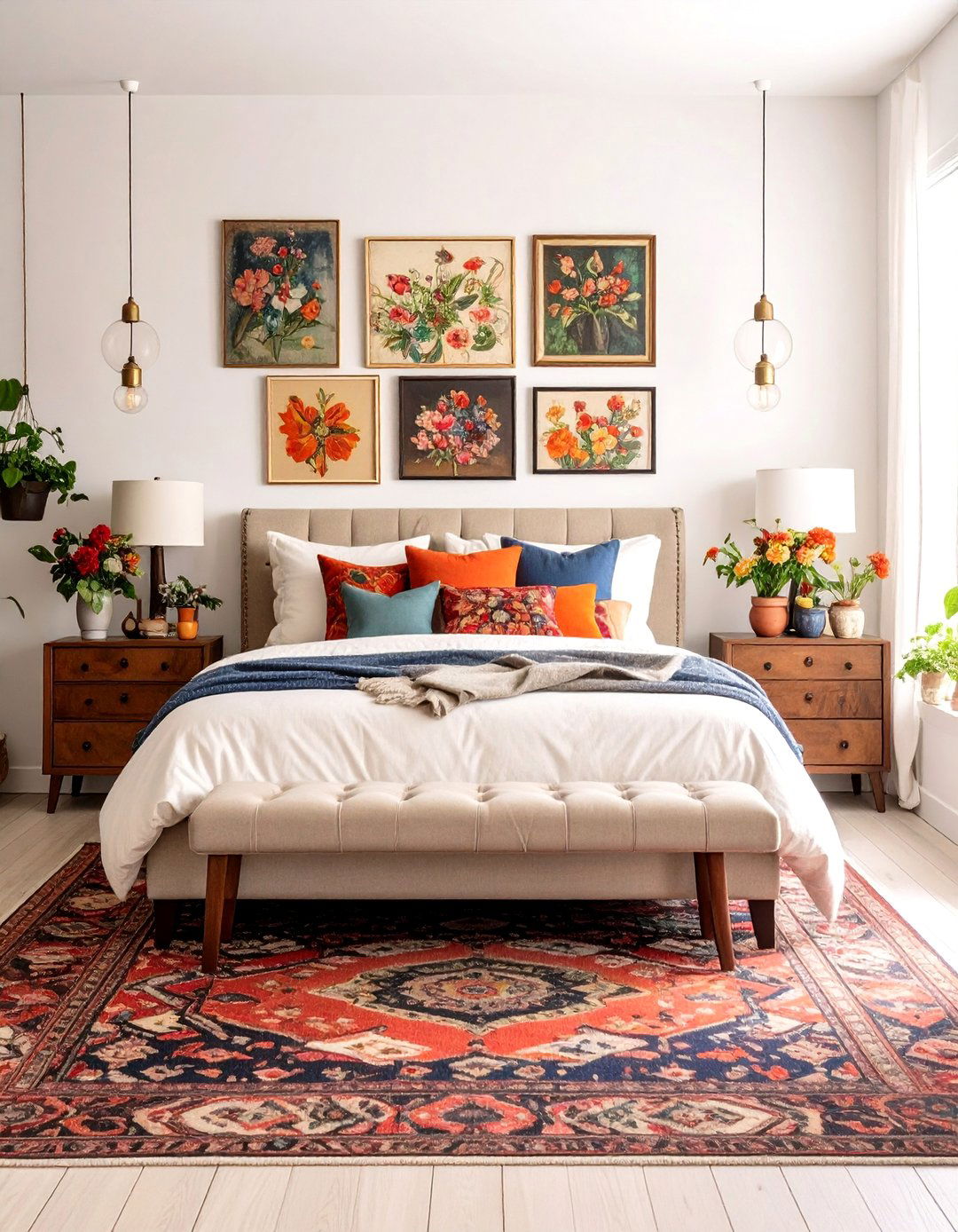 The Eclectic Collectors Bedroom - 30 aesthetic cozy bedroom ideas