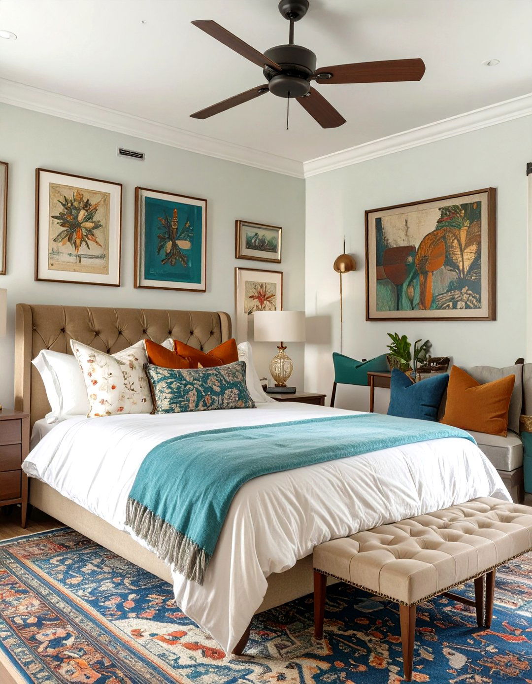 The Eclectic Collectors Bedroom - 30 master bedroom layout ideas