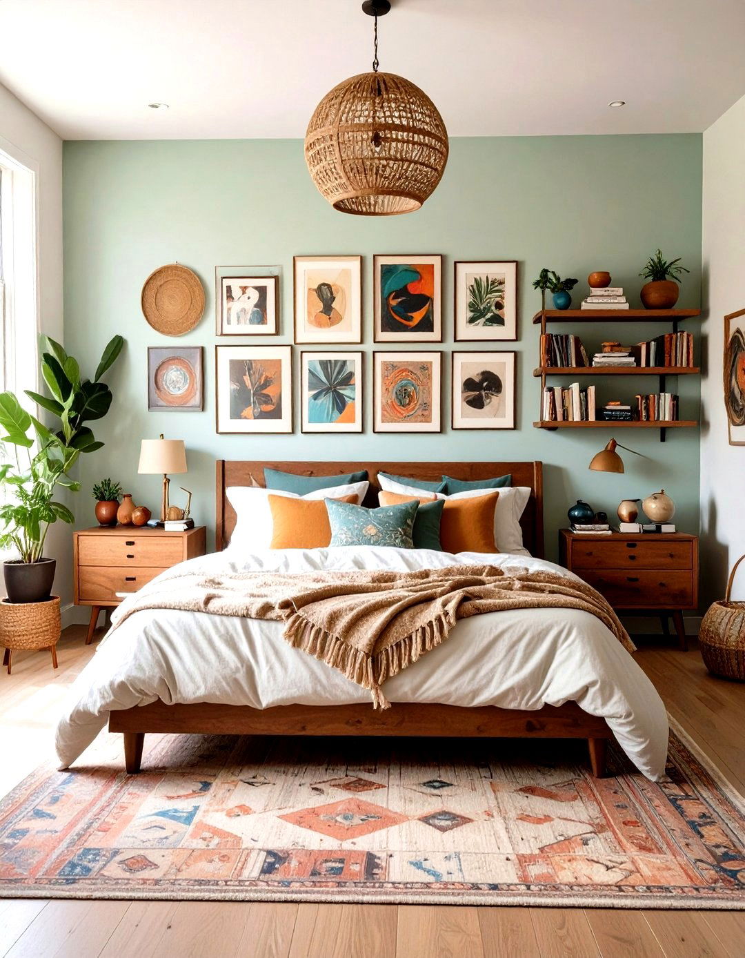 The Eclectic Collectors Bedroom - 30 decorating bedroom ideas