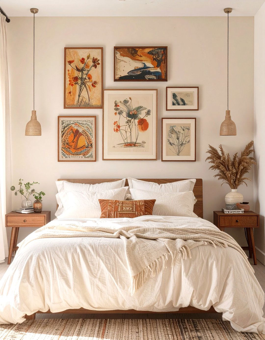 The Eclectic Collectors Cream Bedroom - 30 cream bedroom ideas