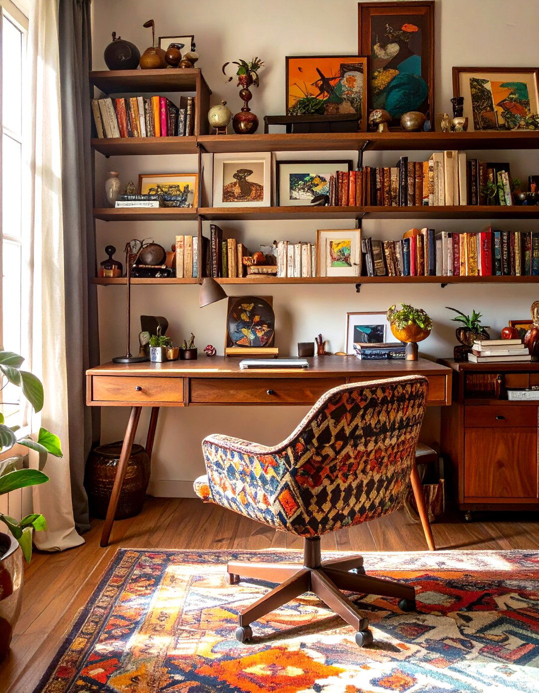 The Eclectic Collectors Den - 30 home office ideas for her