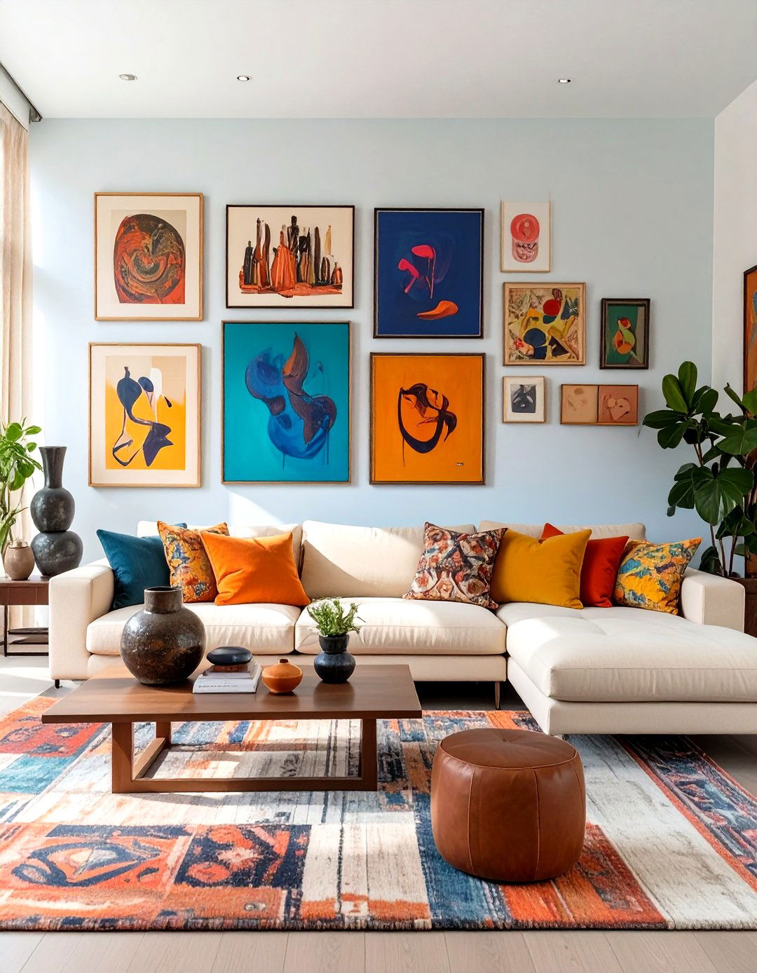 The Eclectic Collectors Haven - 30 how to design a luxury living room ideas