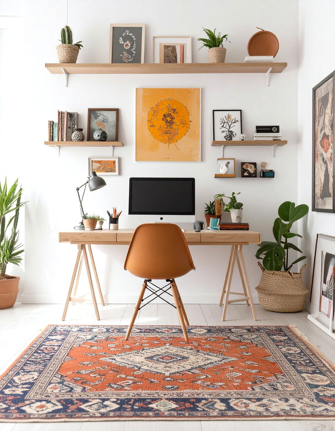 The Eclectic Collectors Home Office - 30 home office decor ideas for her