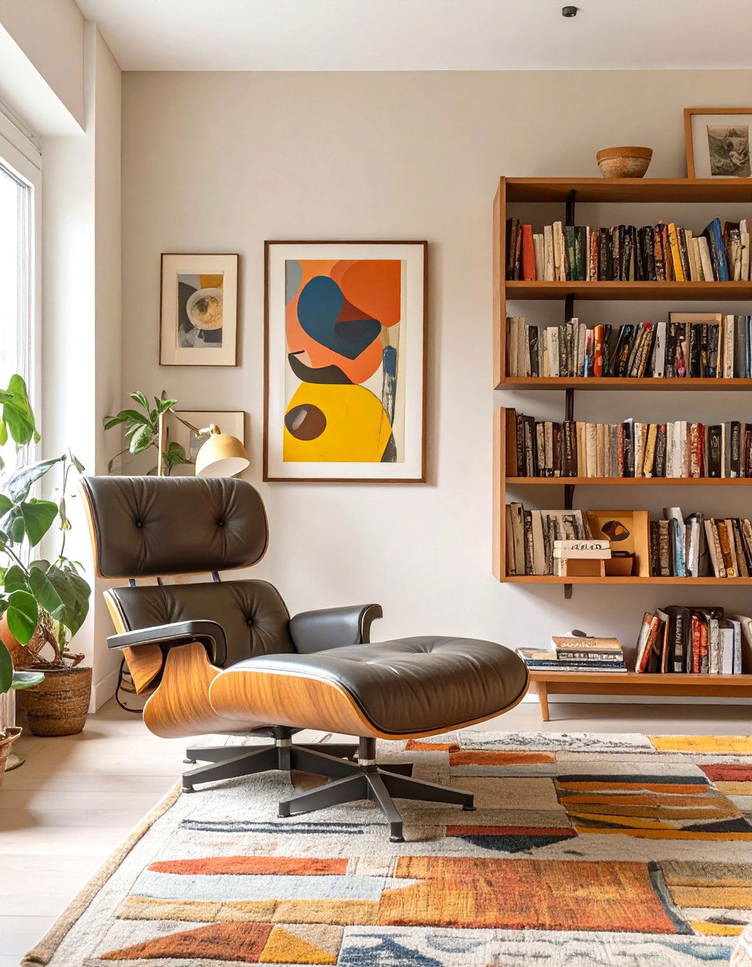 The Eclectic Collectors Living Room - 30 mid century living room ideas
