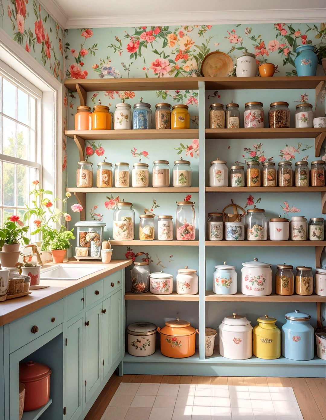 The Eclectic Collectors Pantry - 30 butlers pantry walk in pantry ideas