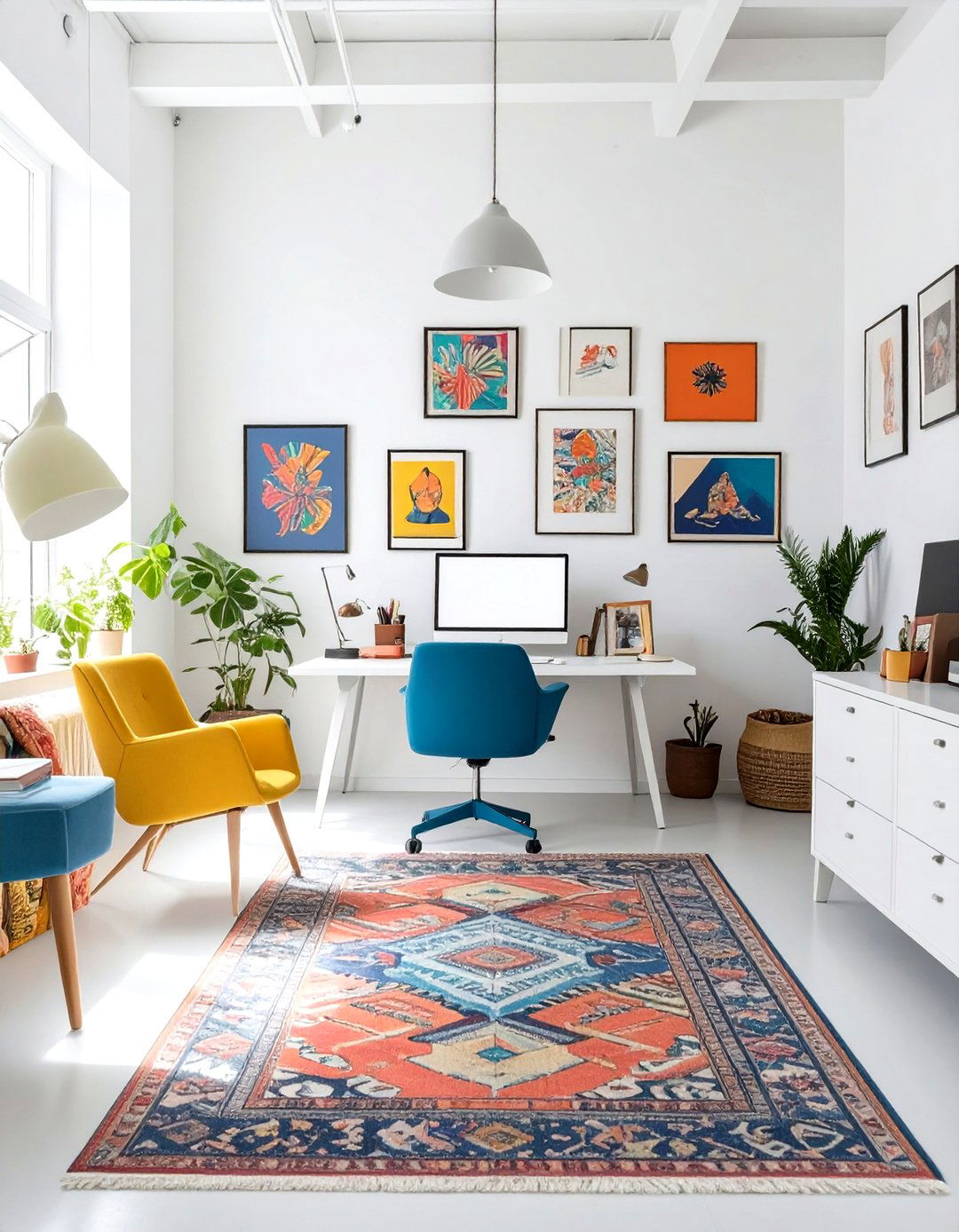 The Eclectic Creators Office - 30 office decor inspiration
