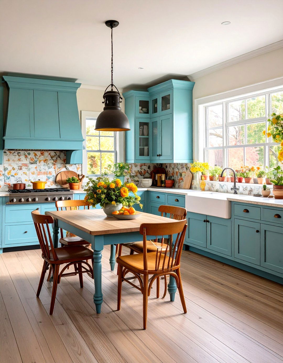 The Eclectic Farmhouse Kitchen - 30 farmhouse country kitchen ideas