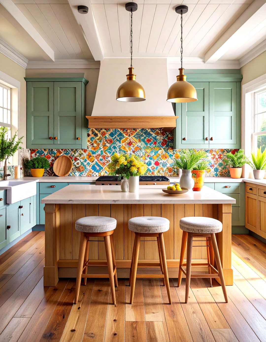 The Eclectic Farmhouse Kitchen - 30 farmhouse kitchen design ideas
