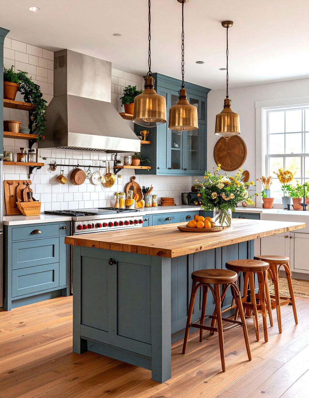 The Eclectic Farmhouse Kitchen - 30 farmhouse kitchen decor ideas